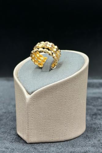 دبلة مرامي ذهب صافي عيار 21 وزن من 4.6 الى 5 جرام