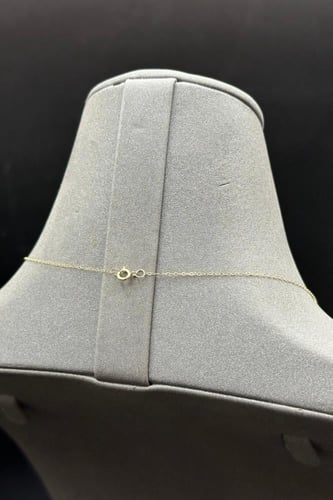 سلسال ذهب عيار 18 دورين تصميم الماس وزن من 0.8 الى...