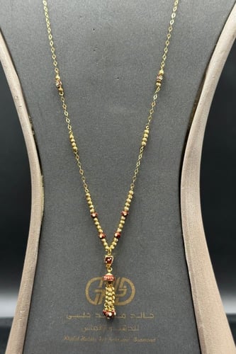 شال كور ذهب تصميم هندي عيار 21 وزن 6.5 جرام