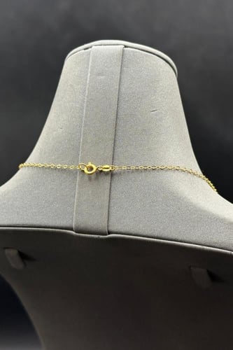 سلسال ذهب عيار ٢١ كور بتصميم هندي وزن 6.8 جرام