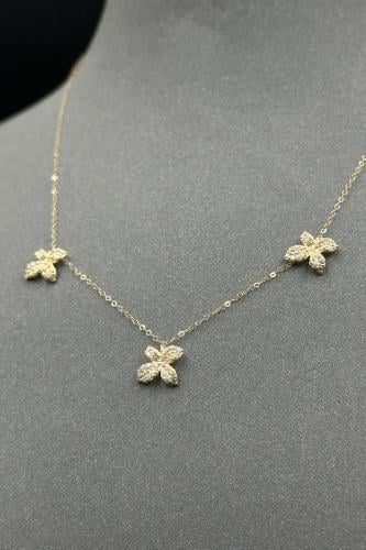 تشوكر وردات ذهب تصميم الماس عيار 18 وزن من 1.2 الى...