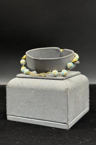 اسوارة ذهب تصميم هندي عيار 21 وزن 11.3 جرام