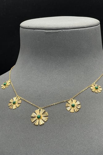 شوكر رموش الذهب ( عدة الوان ) عيار 21 وزن من 2.9 ا...