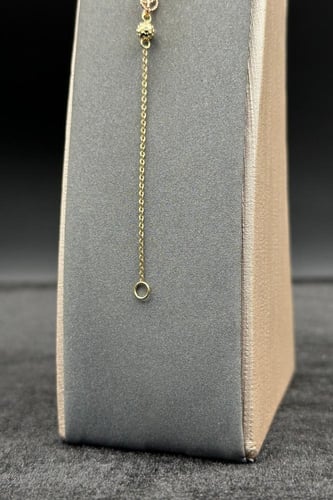 اسوارة كور مع دوائر ذهب صافي ايطالي عيار 18 وزن 1....