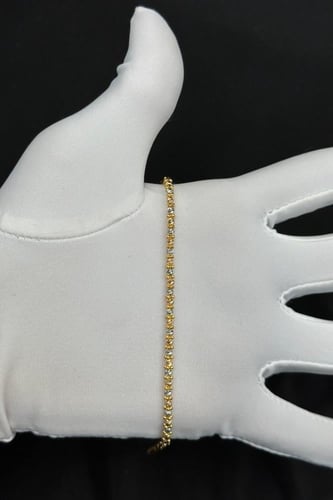 اسوارة كور ليزر ذهب صافي عيار 21 وزن من 5.3 الى 5....