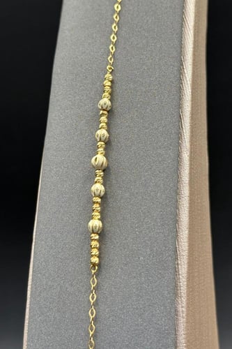 اسوارة كور ذهب تصميم هندي عيار 21 وزن 2.5 جرام