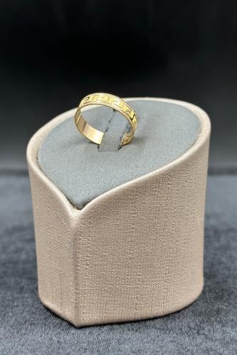 دبلة ذهب صافي عيار 21 وزن من 1.6 الى 1.7 جرام