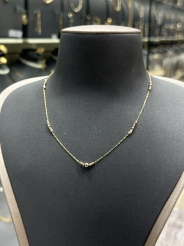 سلسال ذهب ناعم عيار 18 ايطالي وزن 4.2 جرام