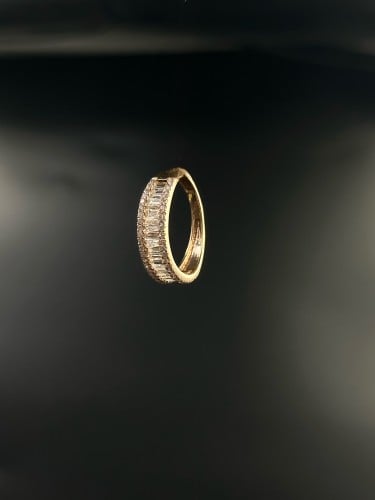 خاتم الماس ناعم موديل باقيت راقي