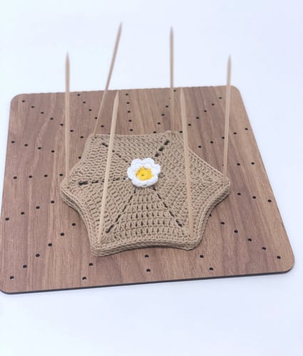 قاعدة شد وحدات الكروشيه