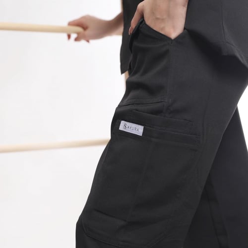 طقم سكراب اسود