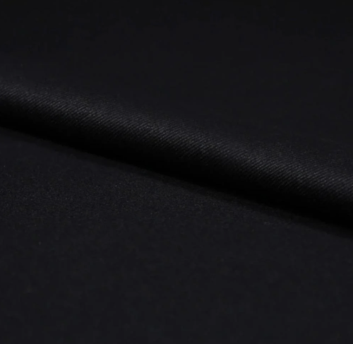 قماش أسود سادة