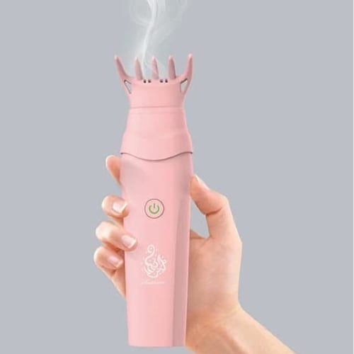 مبخرة شعر من بيوتي فور يو - وردي