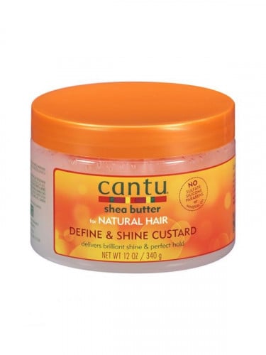 كريم الكاسترد لتحديد ولمعان الشعر بخلاصة زبدة الشي...