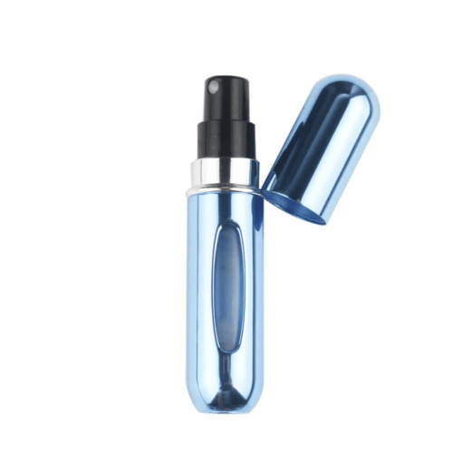 عبوة صغيرة فارغة لتعبئة العطور - أزرق