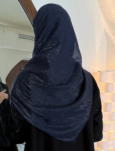 طرحة كحلي أورقنزا لامع