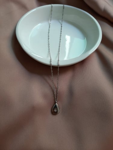 سلسال فضة عيار 990 مع تعليقة نجمة