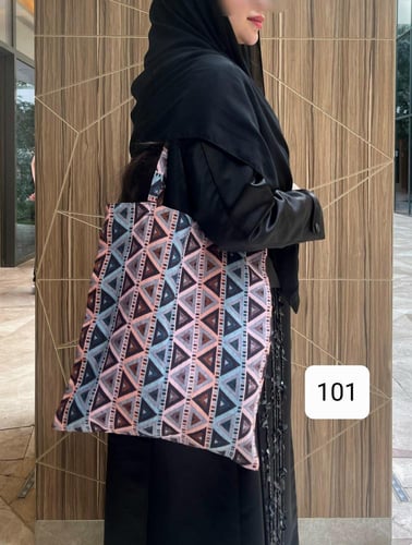 أكياس كتف من القماش بوهيمي ستايل مناسب للطلعات الي...