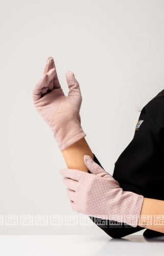 بكج قفازين قيادة قطني- 3135