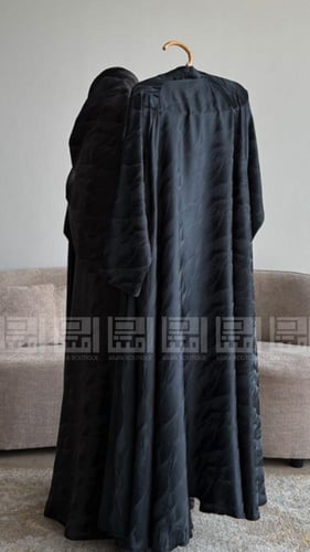 عباية حراير المنقشة الصيفية- 1584