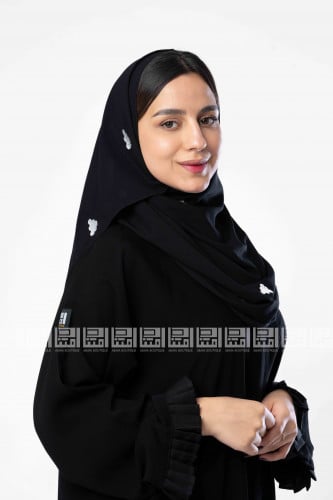 طرحة بتطريز الغيوم اليدوي 3050