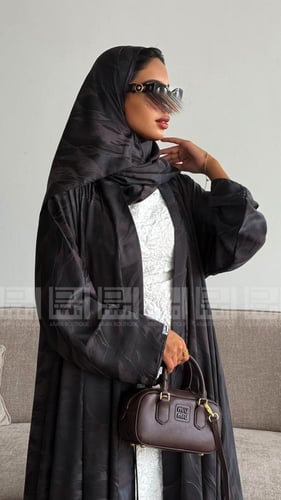 عباية حراير المنقشة الصيفية- 1584