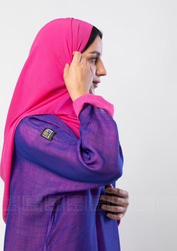 عباية باسكن بقماش دبل فيس -1305