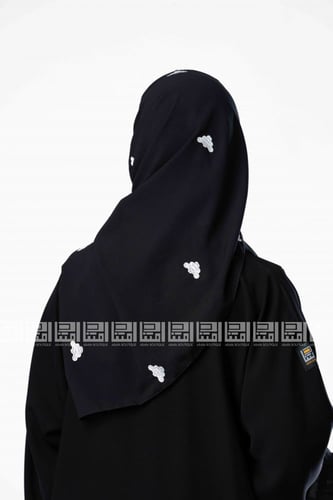 طرحة بتطريز الغيوم اليدوي 3050