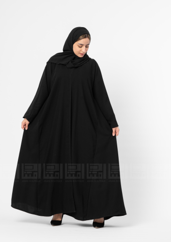 عباية أوليڤيا كلوش باللون الأسود 1345