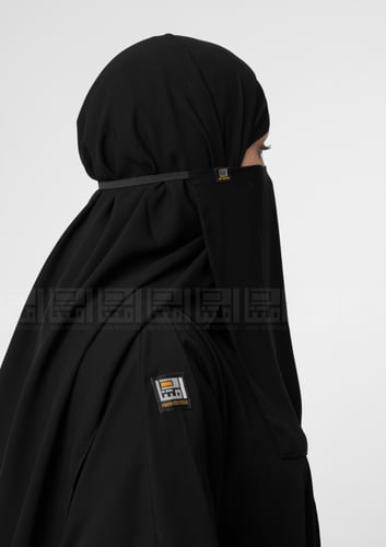 لثمة بلون أسود و سير مطاطي كامل 3087