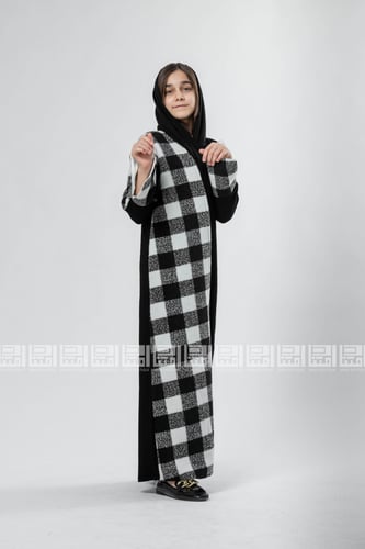 عباية فرح شتوية باكمام مميزة 5032