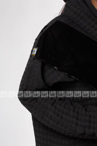 عباية سوداء شتوية بإضافة المخمل 1259