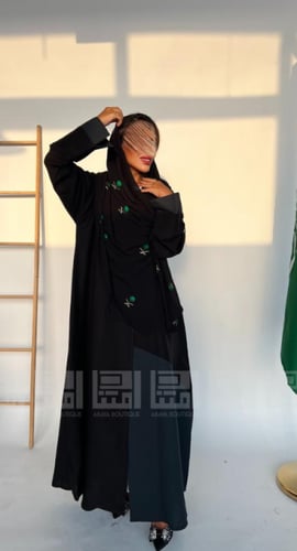 بكج يوم التأسيس طرحتان بشعار المملكة و برقع تراثي-...