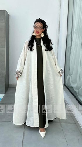 بكج ثنائية الصيف عباية الماتشا و عباية الكاميليا ا...