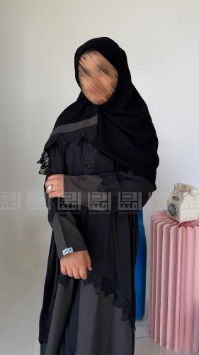 عباية أطفال بشت بتفاصيل فاخرة -5039