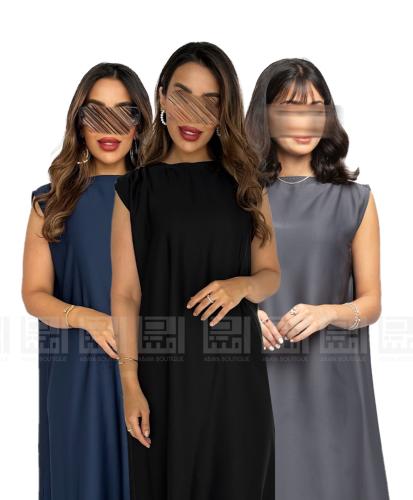 مجموعة من 3 فساتين تحت العباية 2055