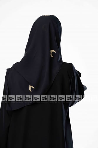 طرحة بتطريز الهلال الذهبي 3049