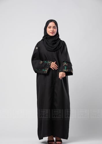 كم منفصل مطرز بشعار السيفين والنخلة 3066