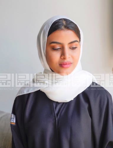 طرحة بيضاء 1046