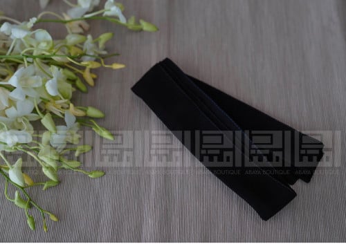 حزام عباية أسود 1015