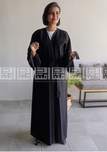 عباية لاڤندر باللون الرمادي 1031