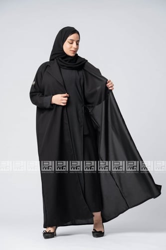 عباية بليزر بفستان متصل 1294