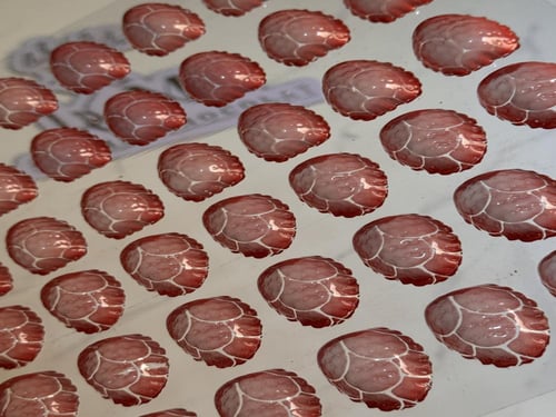 قالب ترانسفير ( توت ميني ) أحمر