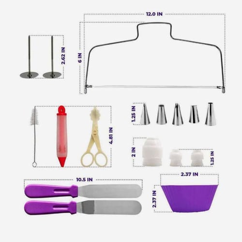 طقم تزيين الكيك