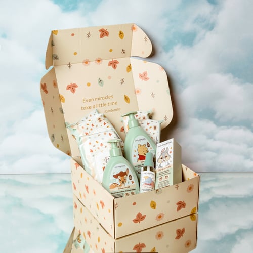 هدية المواليد - باقة عضوية آمنة