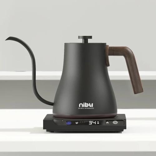 غلاية القهوة المقطرة أسود | nibu