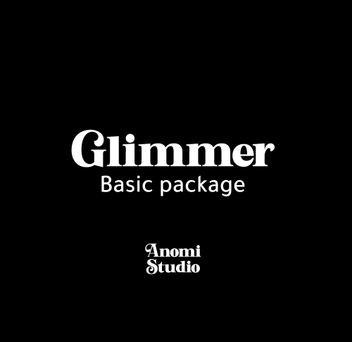 Glimmer social media package