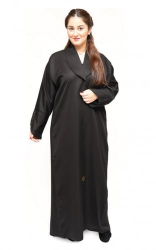 عباية كريب كلاسيكي عملية