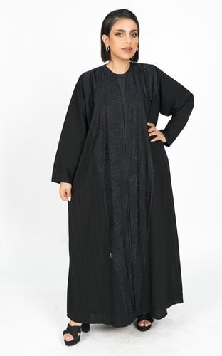 عباية عملية سوداء