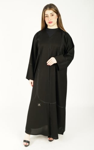 عباية اسود بكرستال